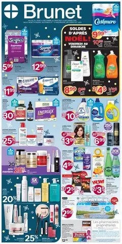 Preview of leaflet Weekly flyer / circulaire from shop Brunet is valid from Dec 25, 2025