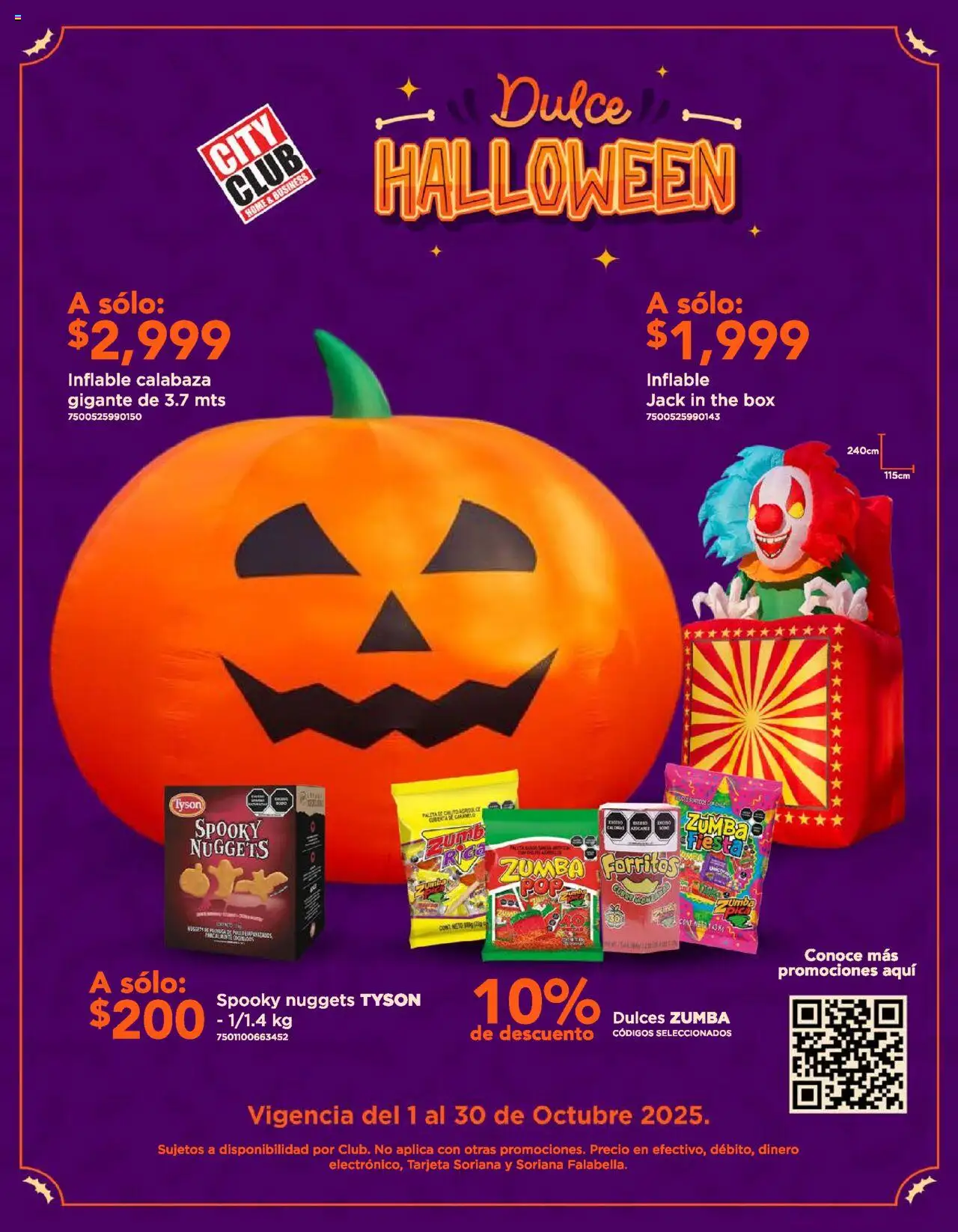 Catálogo City Club y sus promociones válidas desde el 01/10/2025 - Número de página 1