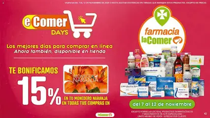 Vista previa las ofertas de la tienda La Comer - Folleto desde el 07/11/2025 | Página: 42