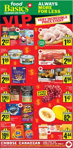 Preview of leaflet Ajax from shop Food Basics is valid from Nov 13, 2025