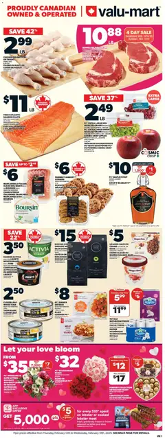 Preview of leaflet Weekly Flyer from shop Valu Mart is valid from Feb 12, 2026