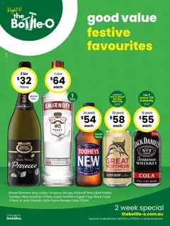 Preview of catalogue Catalogue CANBERRA from shop The Bottle-O valid 24/11/2025
