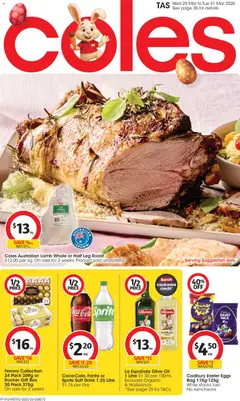 Preview of catalogue Coles catalogue TAS from shop Coles valid 25/03/2026