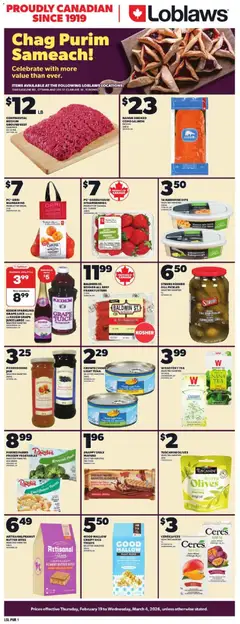 Preview of leaflet General Merchandise from shop Loblaws is valid from Feb 19, 2026