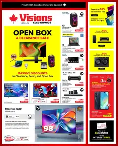 Un aperçu du dépliant Visions weekly flyer / circulaire du magasin Visions est valide à partir 27 mars 2026