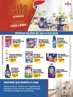 Pré-Visualização do folheto "Ofertas de Mercado Casa Limpa" da loja Extra válido a partir de 24/02/2026
