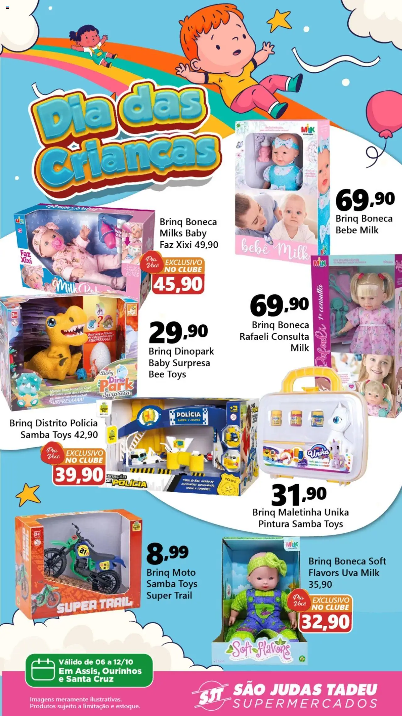 São Judas Tadeu folheto "Ofertas Especial Dia das Crianças" válido a partir de 06/10/2025 - número de página 1