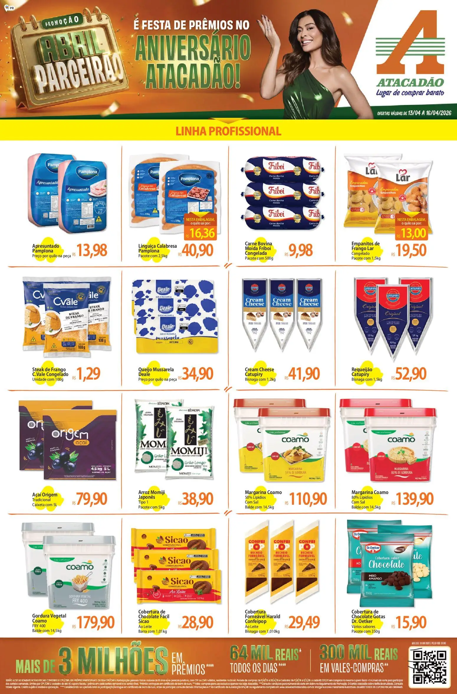Pré-Visualização do folheto "Atacadão ofertas - PR" da loja Atacadão válido a partir de 13/04/2026