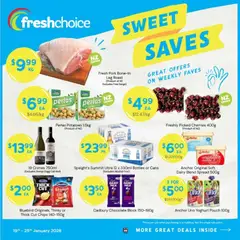 Preview of catalogue Catalogue from shop FreshChoice valid 19 Jan 2026