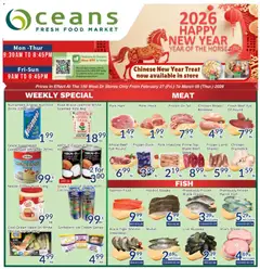 Preview of leaflet Oceans weekly flyer - Brampton from shop Oceans is valid from Feb 27, 2026