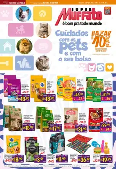 Pré-Visualização do folheto "Ofertas Cuidados com os Pets" da loja Super Muffato válido a partir de 02/09/2025