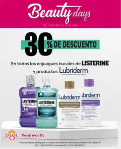 Vista previa las ofertas de la tienda Del Sol y Woolworth - Del Sol y Woolworth catálogo Beauty Days desde el 19/03/2026 