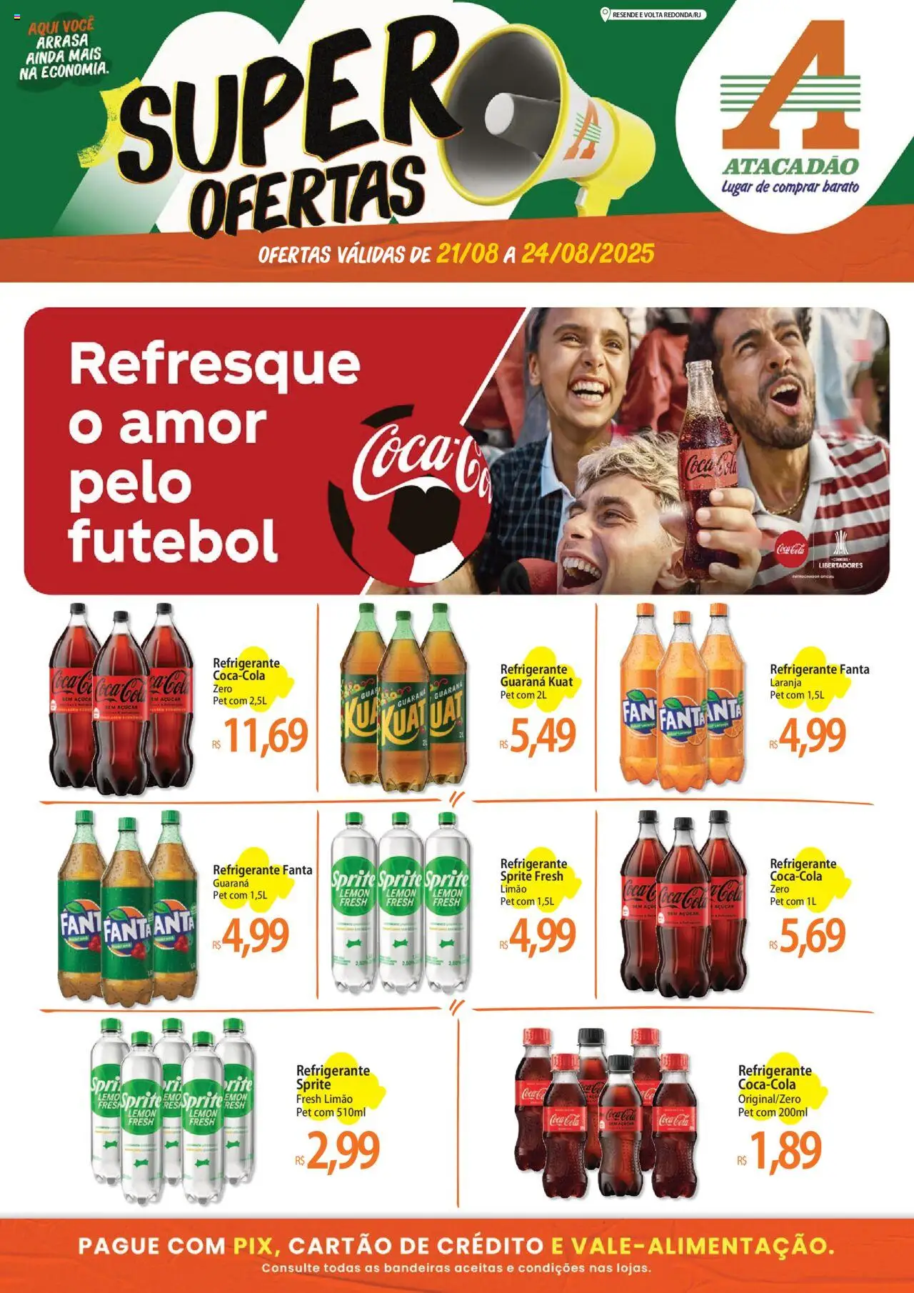 Atacadão folheto "Ofertas - RJ" válido a partir de 21/08/2025 - número de página 1