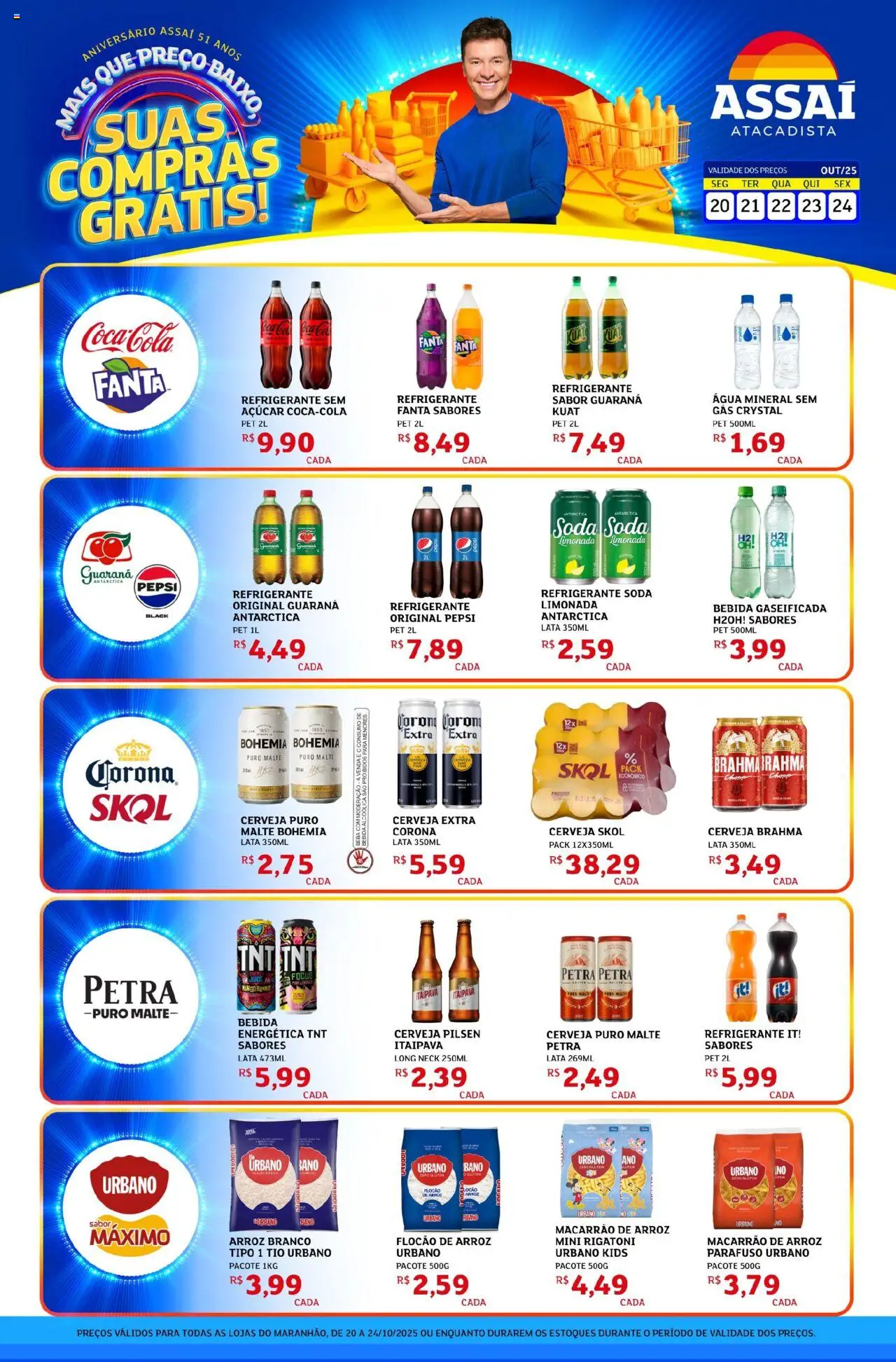 Assaí Atacadista folheto "Encarte - MA" válido a partir de 20/10/2025 - número de página 1