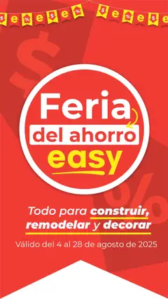  Vista previa del prospecto Catálogo Easy del almacen Easy válida del 04/08/2025 al 28/08/2025