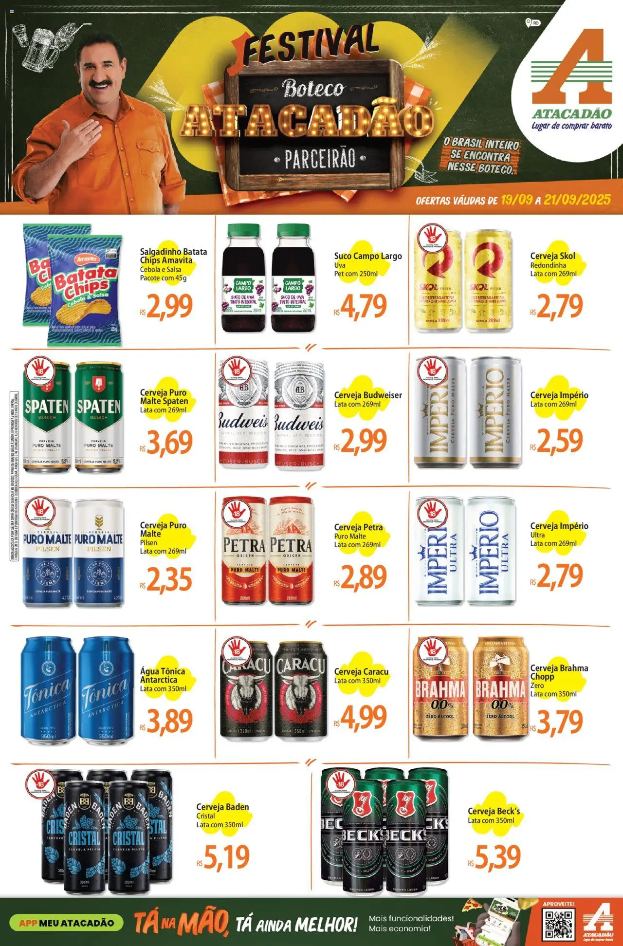 Atacadão folheto "Ofertas - RO" válido a partir de 19/09/2025 - número de página 1