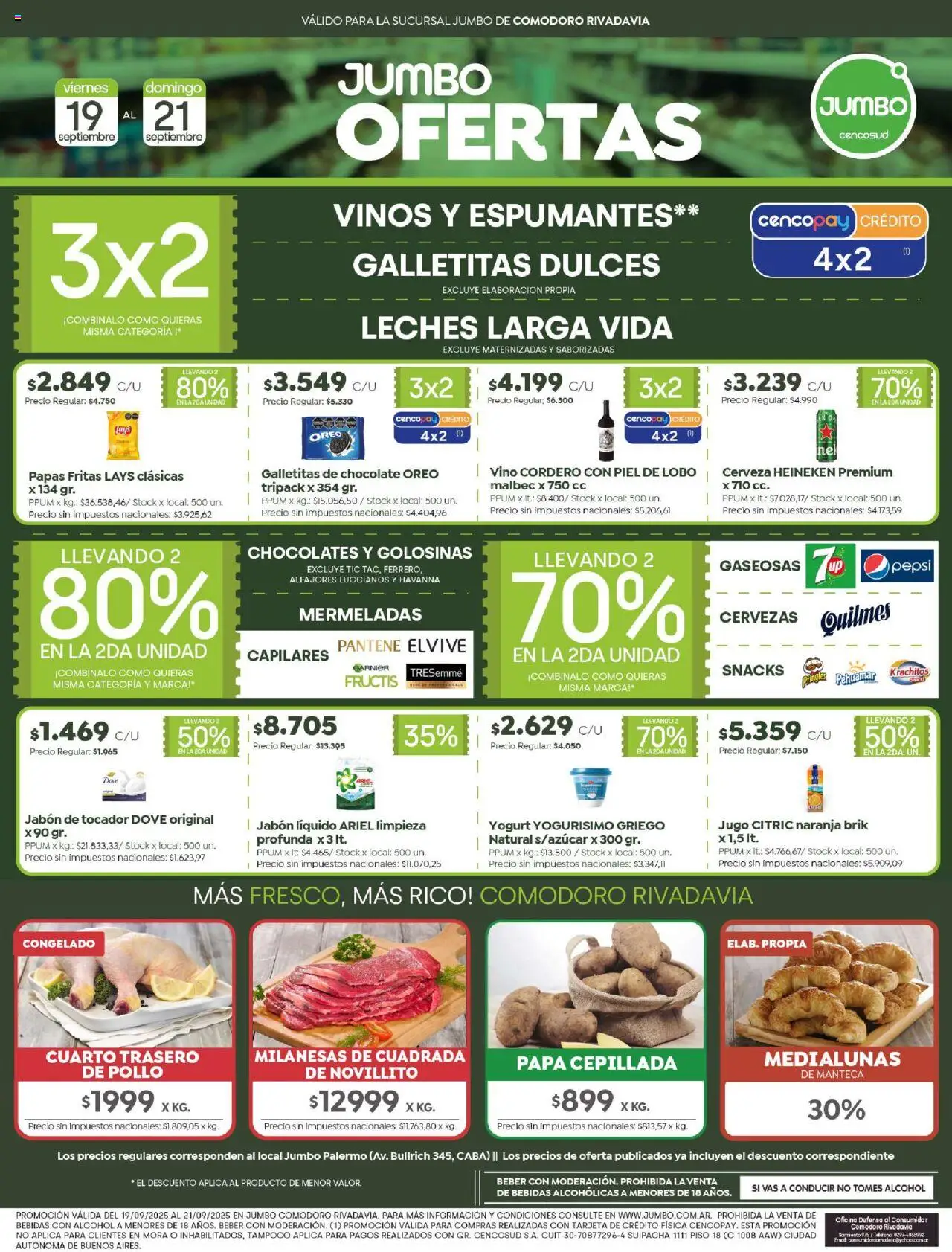 Jumbo Ofertas | Comodoro del 19/09/2025 >> Catálogo