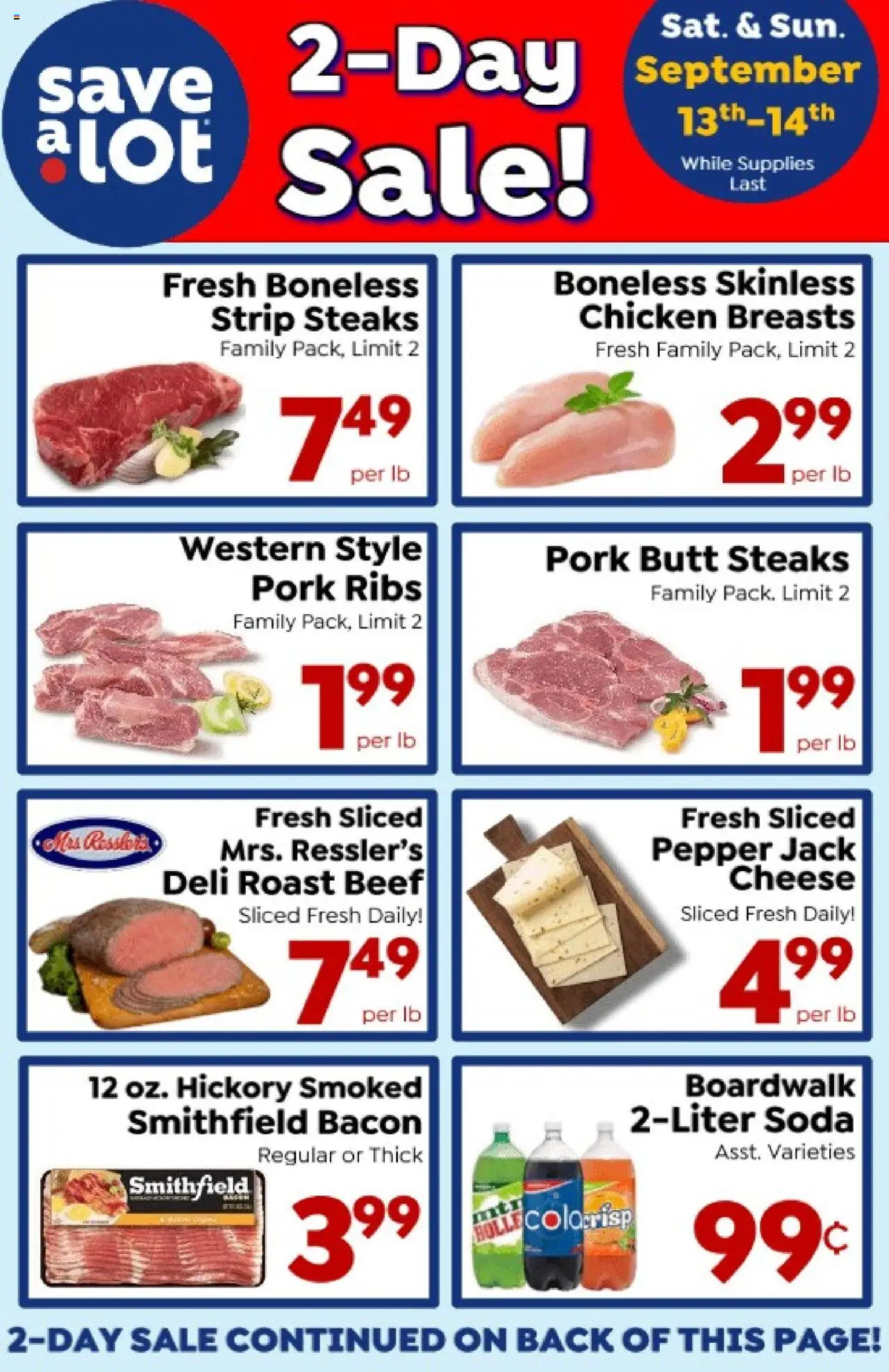 Save a Lot Ad from 09/08/2025 - Flyer - Page number 1