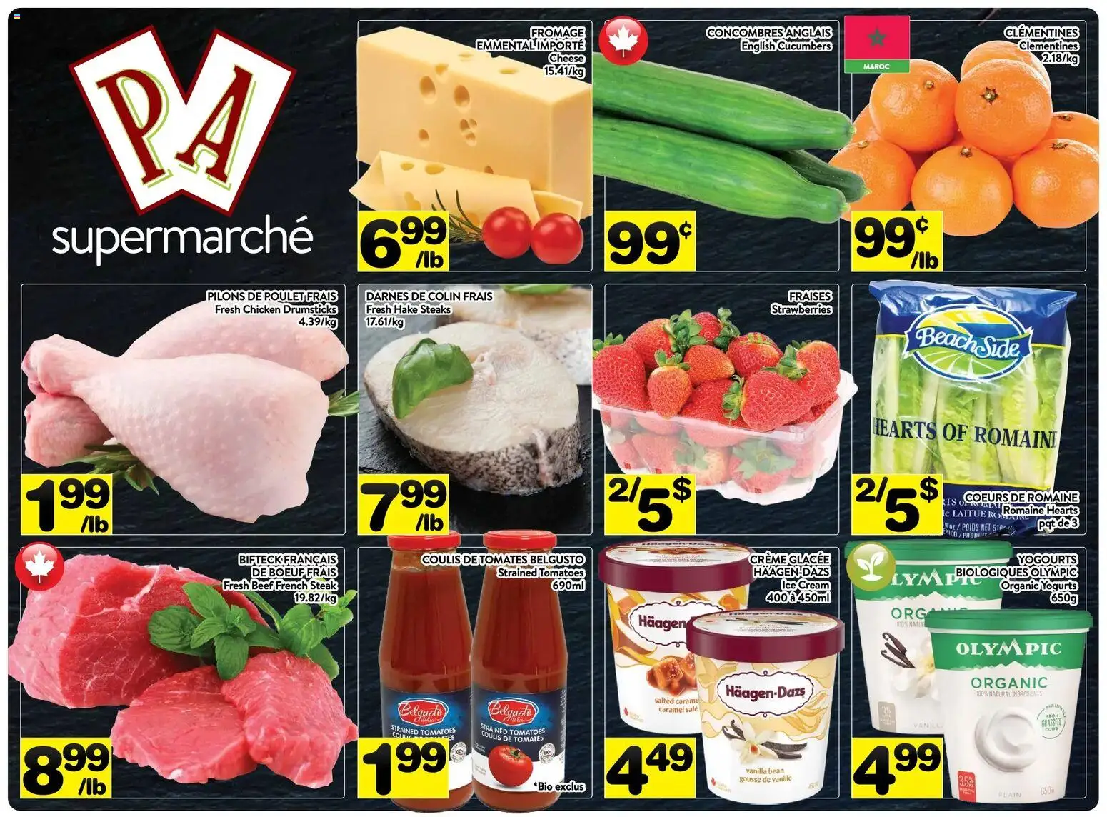 Preview of leaflet Pa Supermarché weekly flyer / circulaire from shop Pa Supermarché is valid from Apr 13, 2026