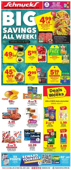 Ad Preview of Schnucks Schnucks Weekly Print Ad - IL from 04/29/2026