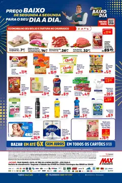 Pré-Visualização do folheto "Max Atacadista ofertas Preço baixo" da loja Max Atacadista válido a partir de 19/03/2026