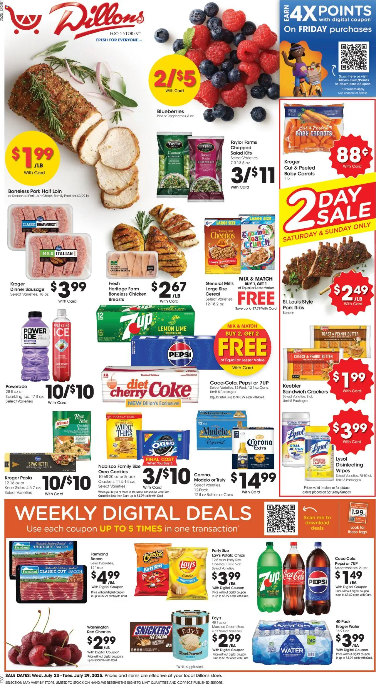 Dillons Weekly Ad - KS from 07/23/2025 - Flyer - Page number 1