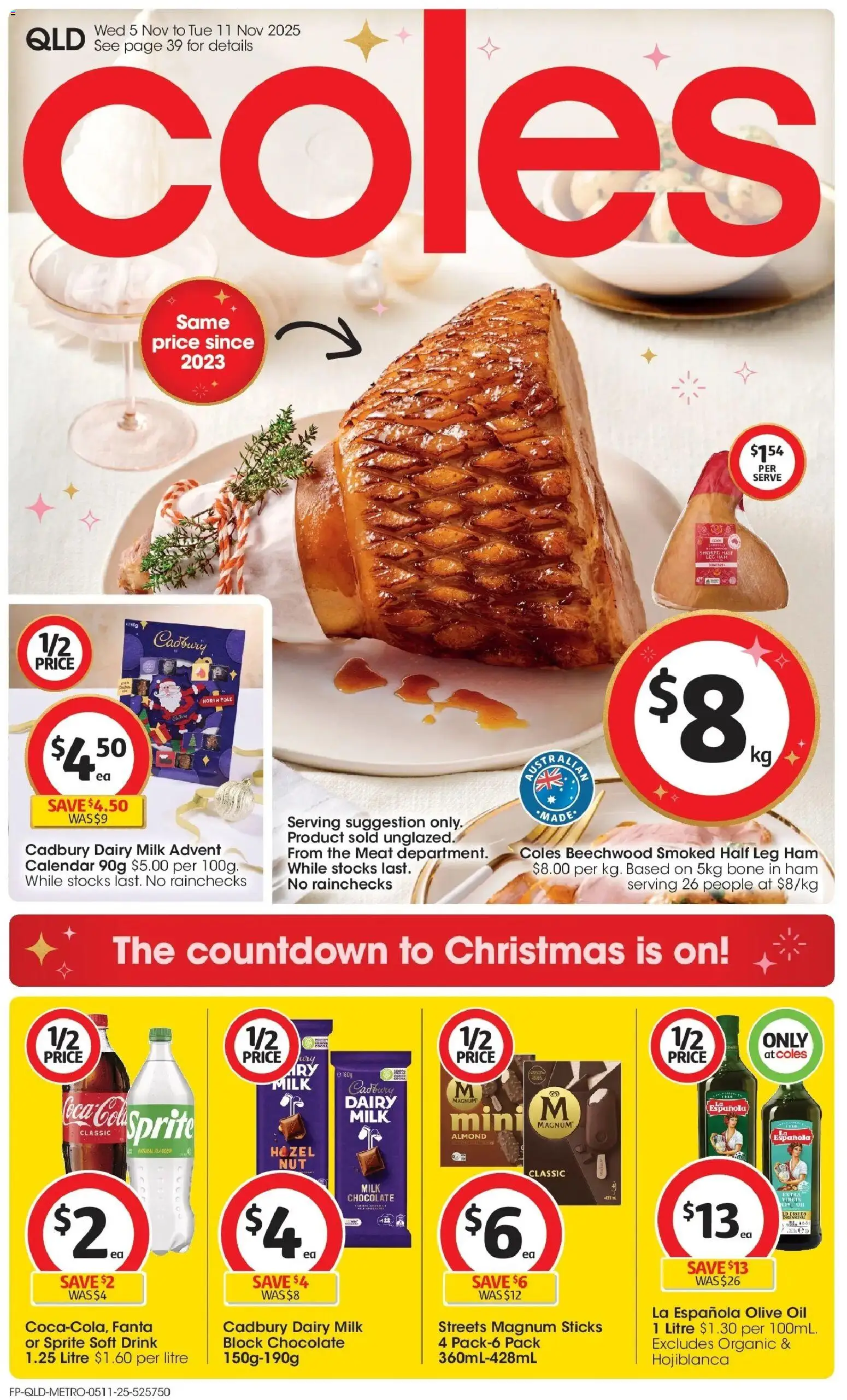 Preview of catalogue Catalogue QLD from shop Coles valid 05/11/2025
