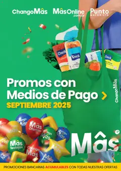 Vista previa del folleto de la tienda Changomas válido desde el 01/09/2025 