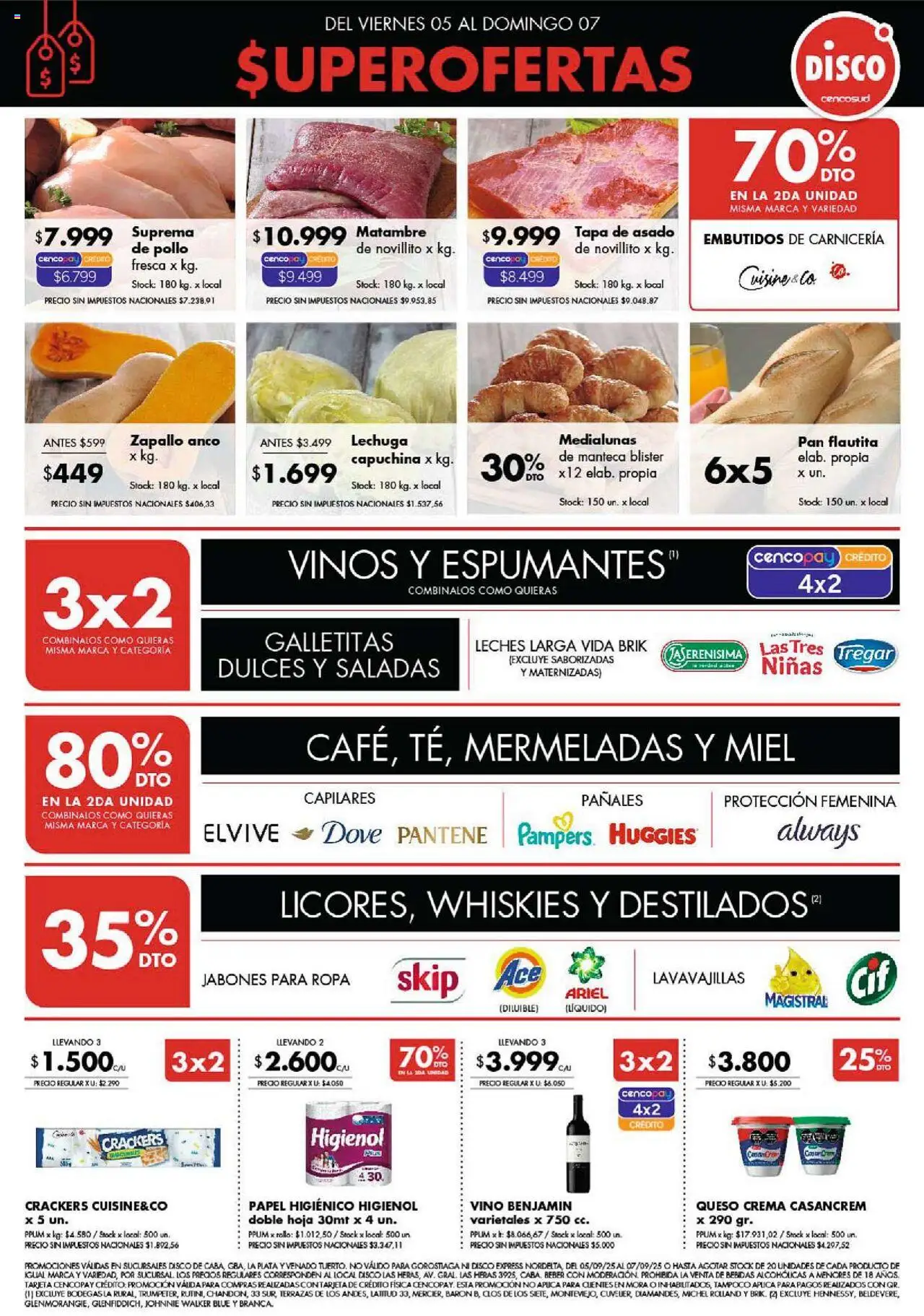 Disco Ofertas del 05/09/2025 Online