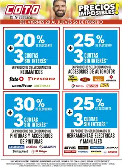 Vista previa del folleto de la tienda Coto válido desde el 20/02/2026 