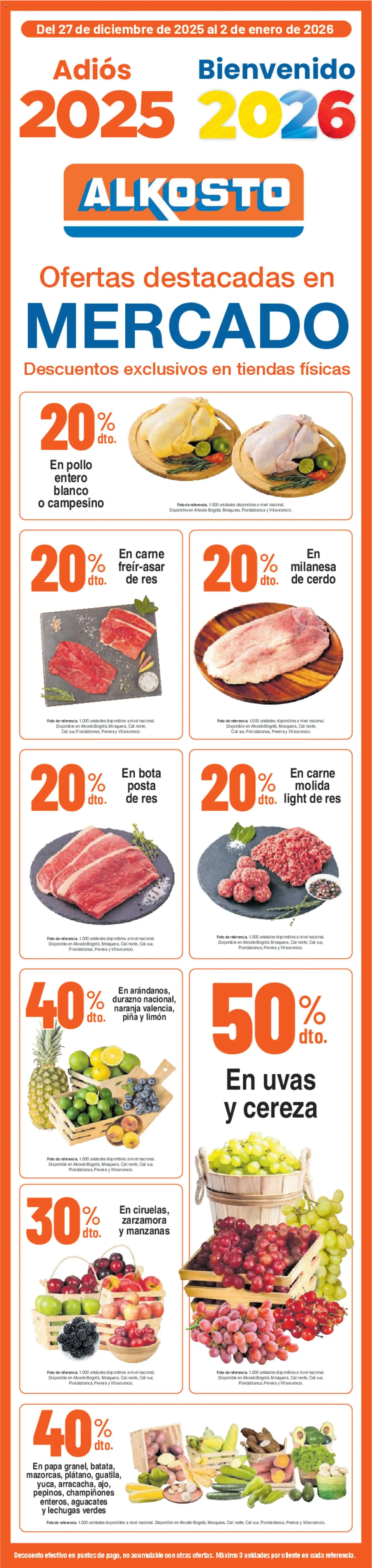  Vista previa del prospecto Catálogo Alkosto del almacen Alkosto válida del 27/12/2025 al 02/01/2026