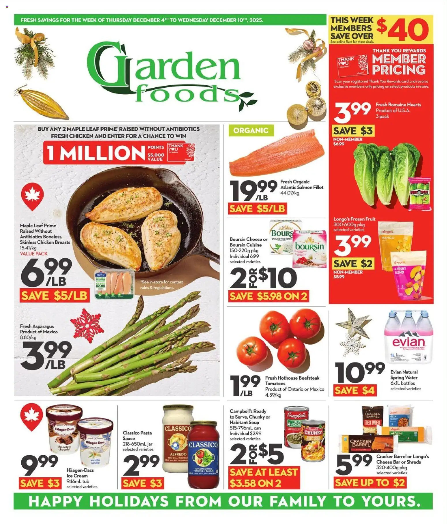 Preview of leaflet Garden Foods from shop Longo's is valid from Dec 04, 2025