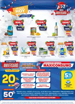 Vista previa del folleto de la tienda Maxiconsumo válido desde el 09/12/2025 