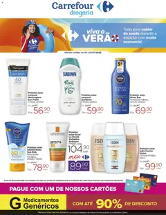 Pré-Visualização do folheto "Ofertas Drogaria Viva o Vera" da loja Carrefour válido a partir de 19/01/2026