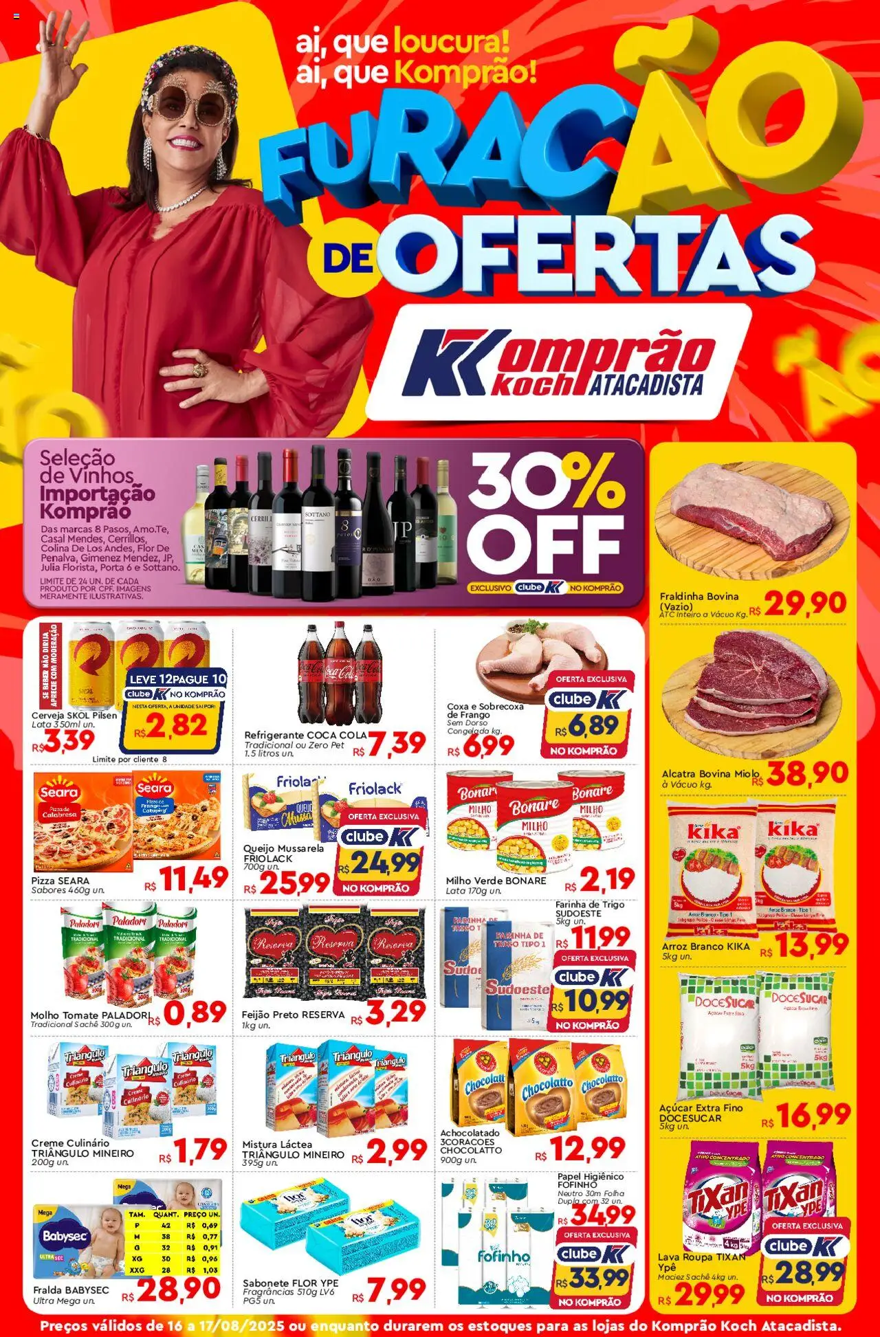 Komprao Atacadista folheto "Ofertas da semana" válido a partir de 16/08/2025 - número de página 1