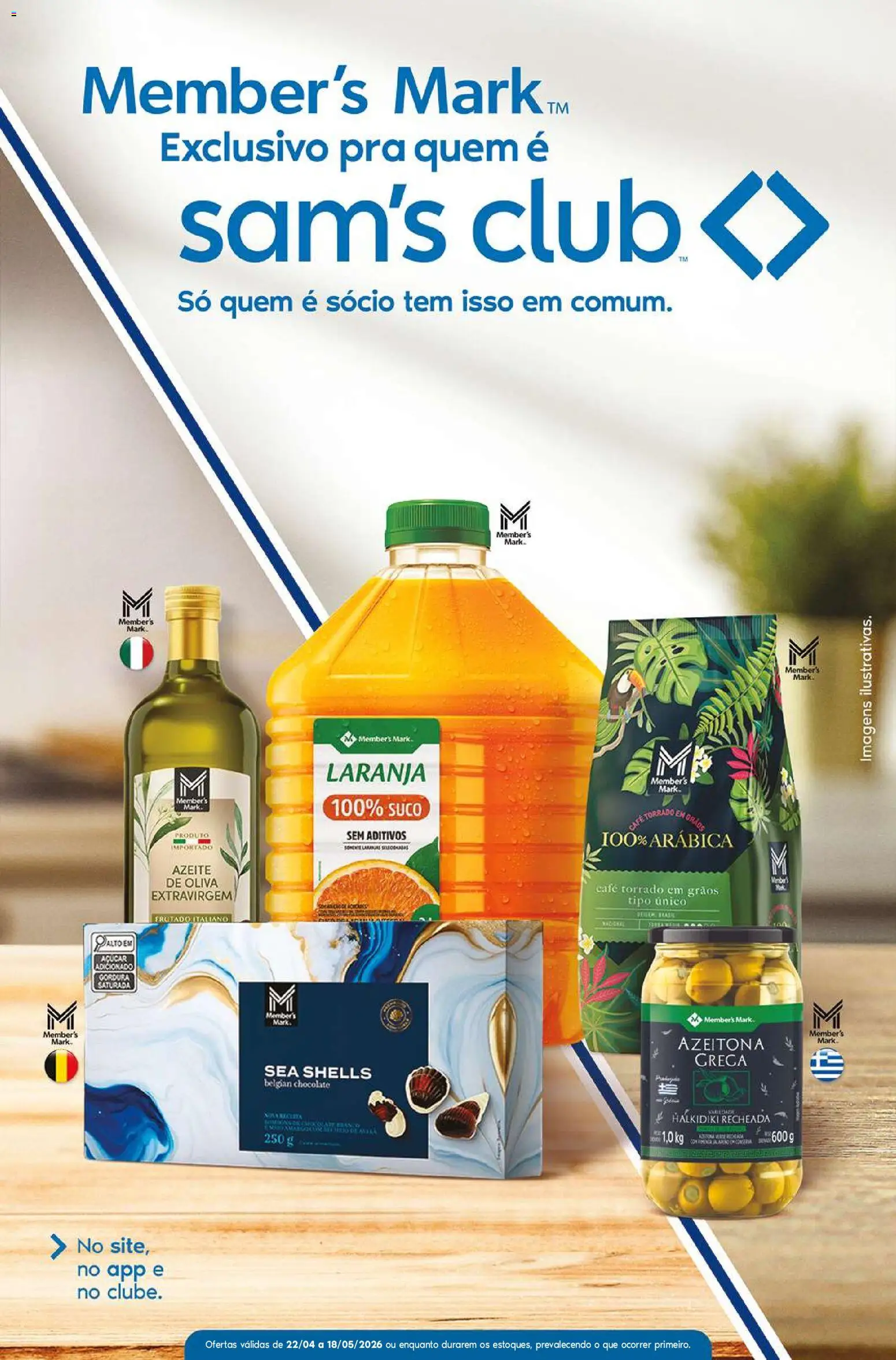 Pré-Visualização do folheto "Sam's Club - Ofertas da semana" da loja Sam's Club válido a partir de 22/04/2026