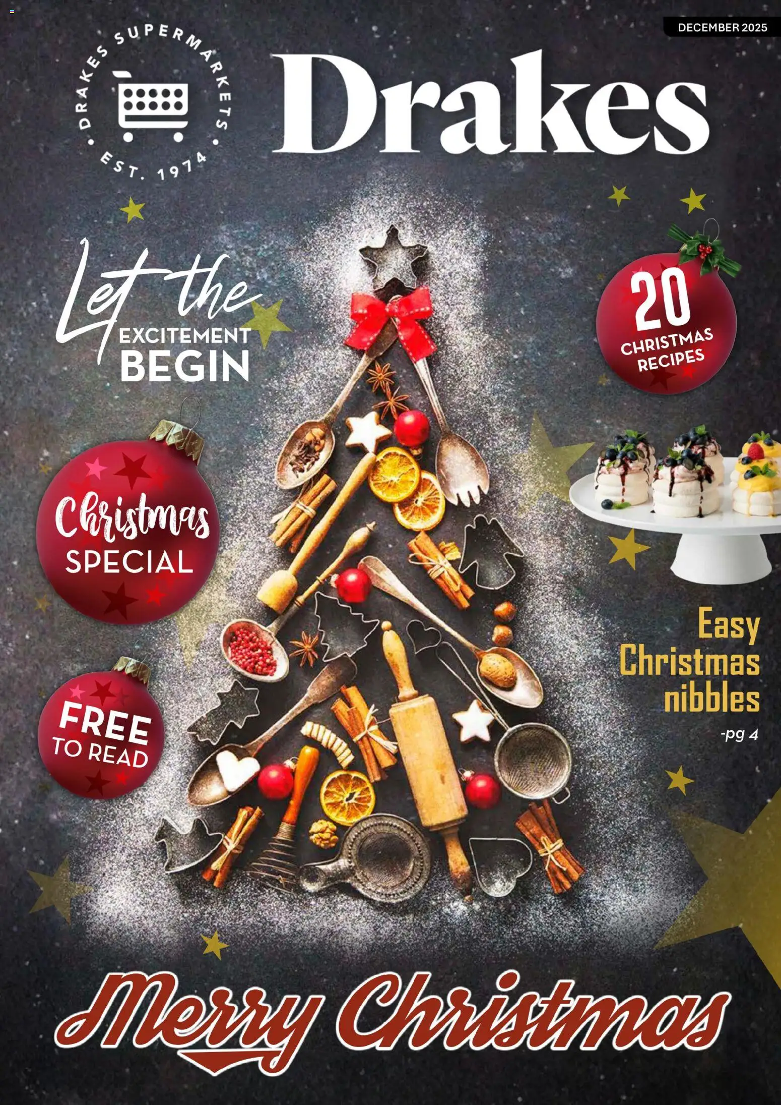 Preview of catalogue E-Mag December from shop Drakes valid 01/12/2025