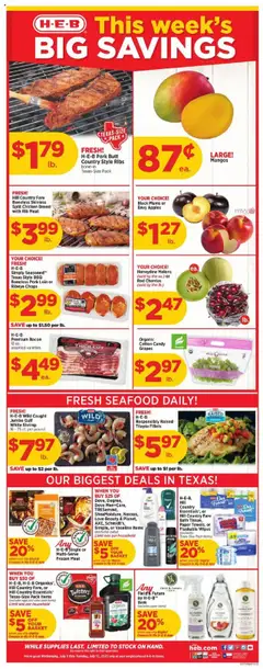 Ad Preview of H-E-B Weekly Ad from 07/09/2025