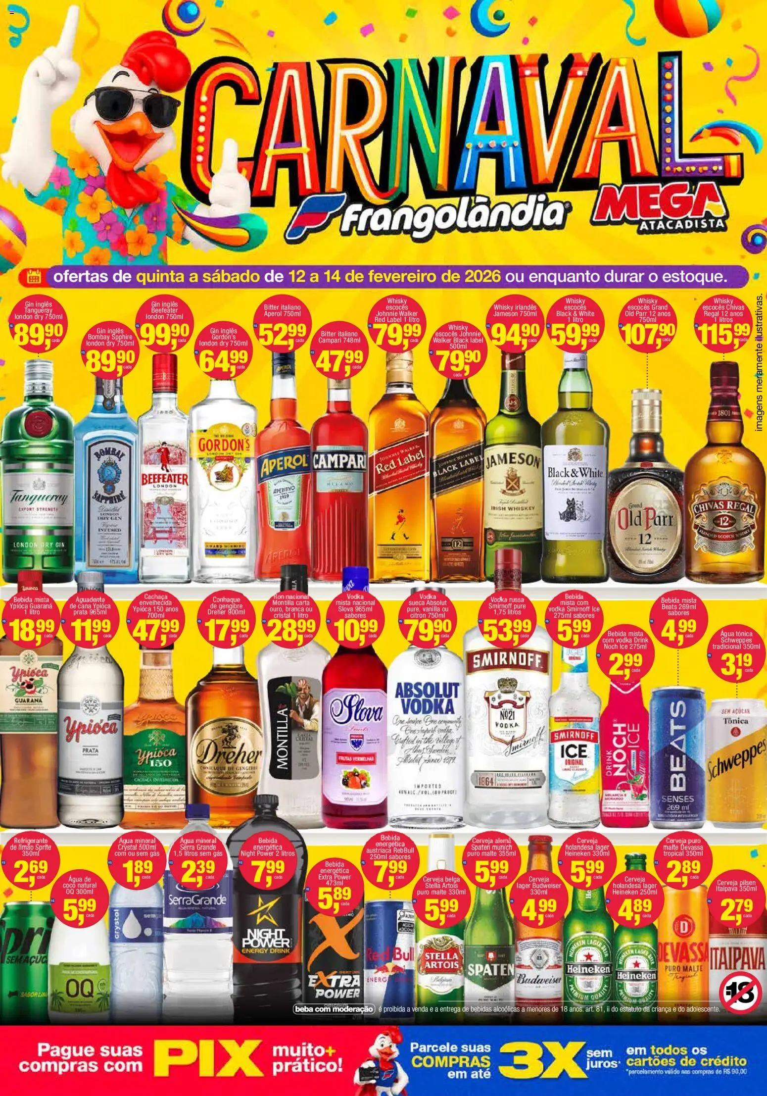 Pré-Visualização do folheto "Ofertas da semana" da loja Frangolândia válido a partir de 12/02/2026