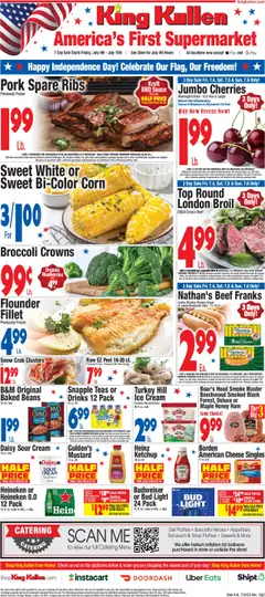 Ad Preview of King Kullen Weekly Ad from 07/04/2025
