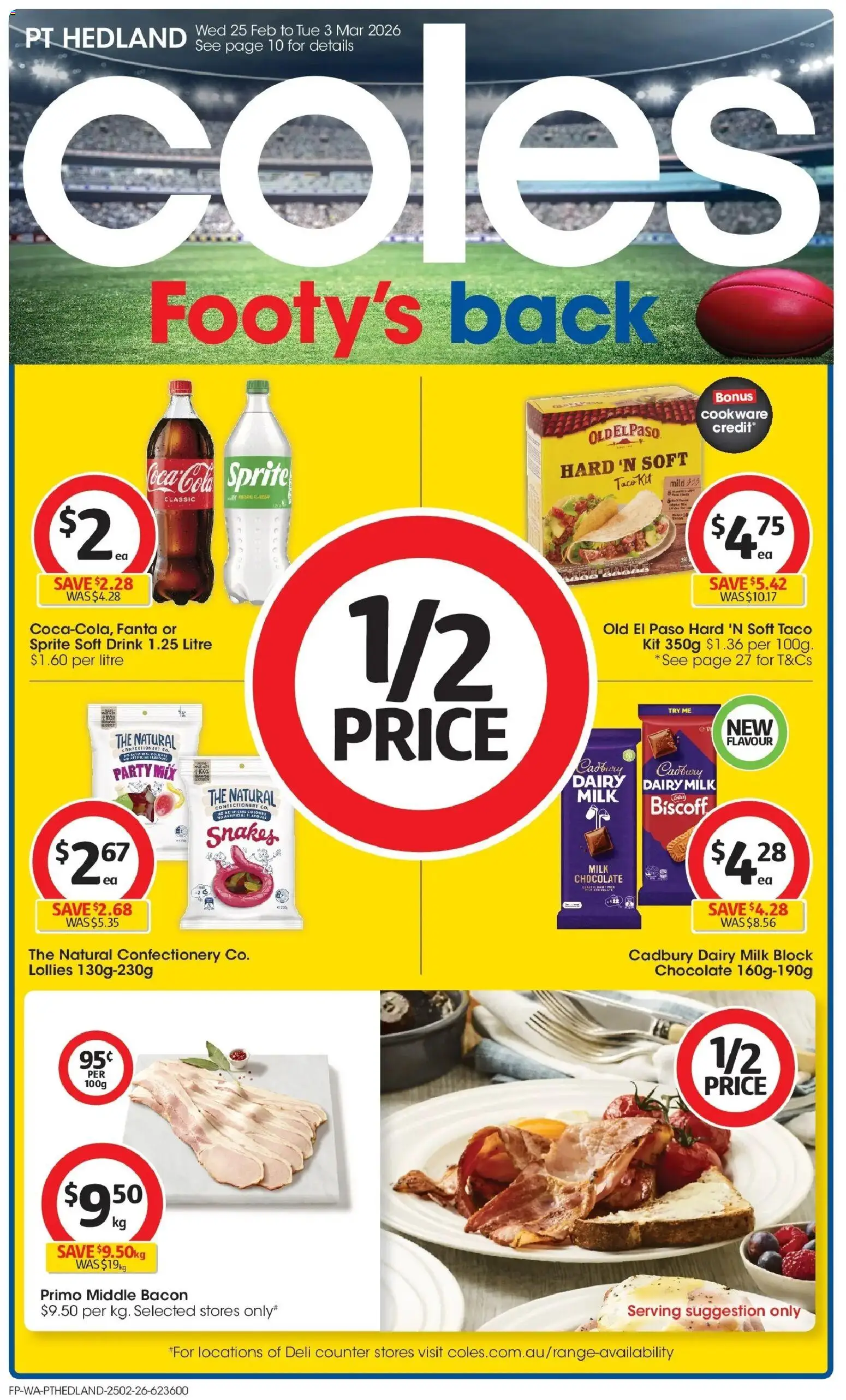 Preview of catalogue Catalogue PT Hedland from shop Coles valid 25/02/2026