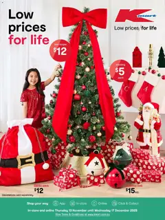 Preview of catalogue Trees & Trends from shop Kmart valid 04/12/2025