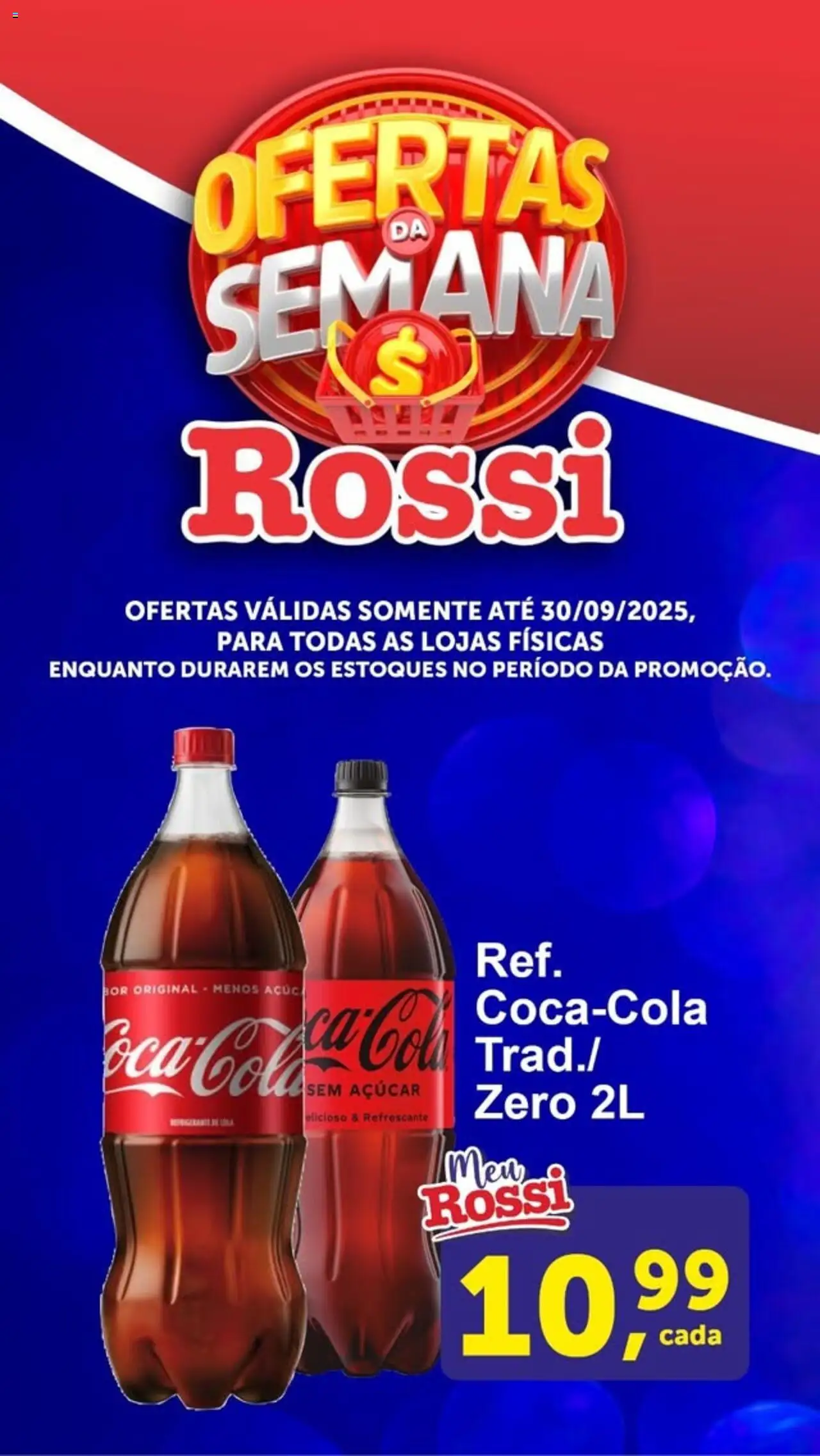 Rossi Supermercados folheto "Ofertas da semana" válido a partir de 25/09/2025 - número de página 1