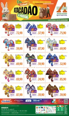 Pré-Visualização do folheto "Atacadão ofertas - PA" da loja Atacadão válido a partir de 26/03/2026