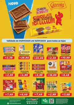 Pré-Visualização do folheto "Ofertas Nestlé" da loja Mart Minas válido a partir de 05/07/2025