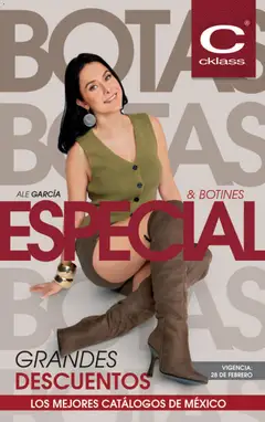 Vista previa las ofertas de la tienda Cklass - Catálogo Especial Botas y Botines desde el 02/01/2026 