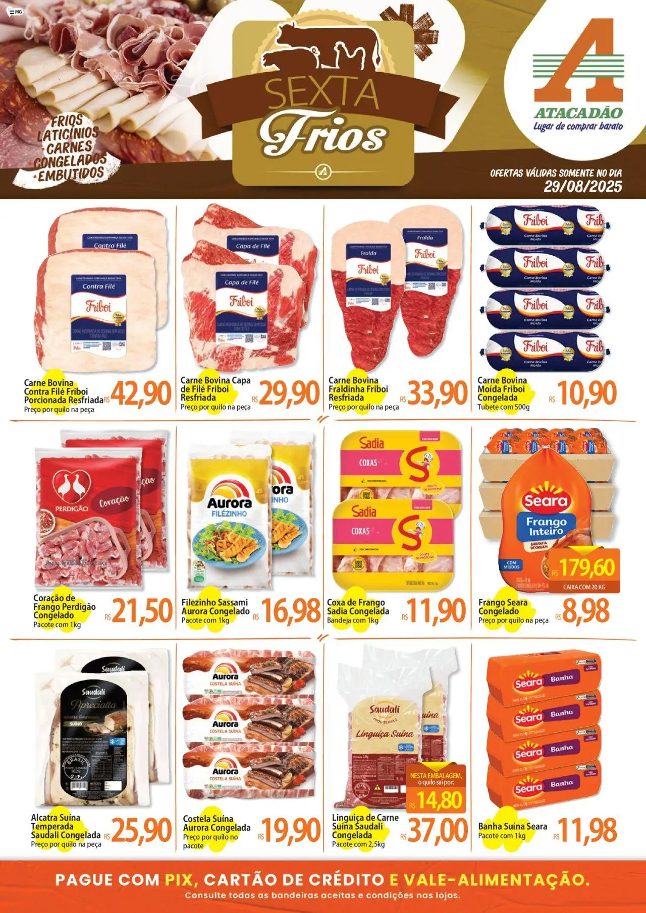 Atacadão folheto "Ofertas - MG" válido a partir de 29/08/2025 - número de página 1