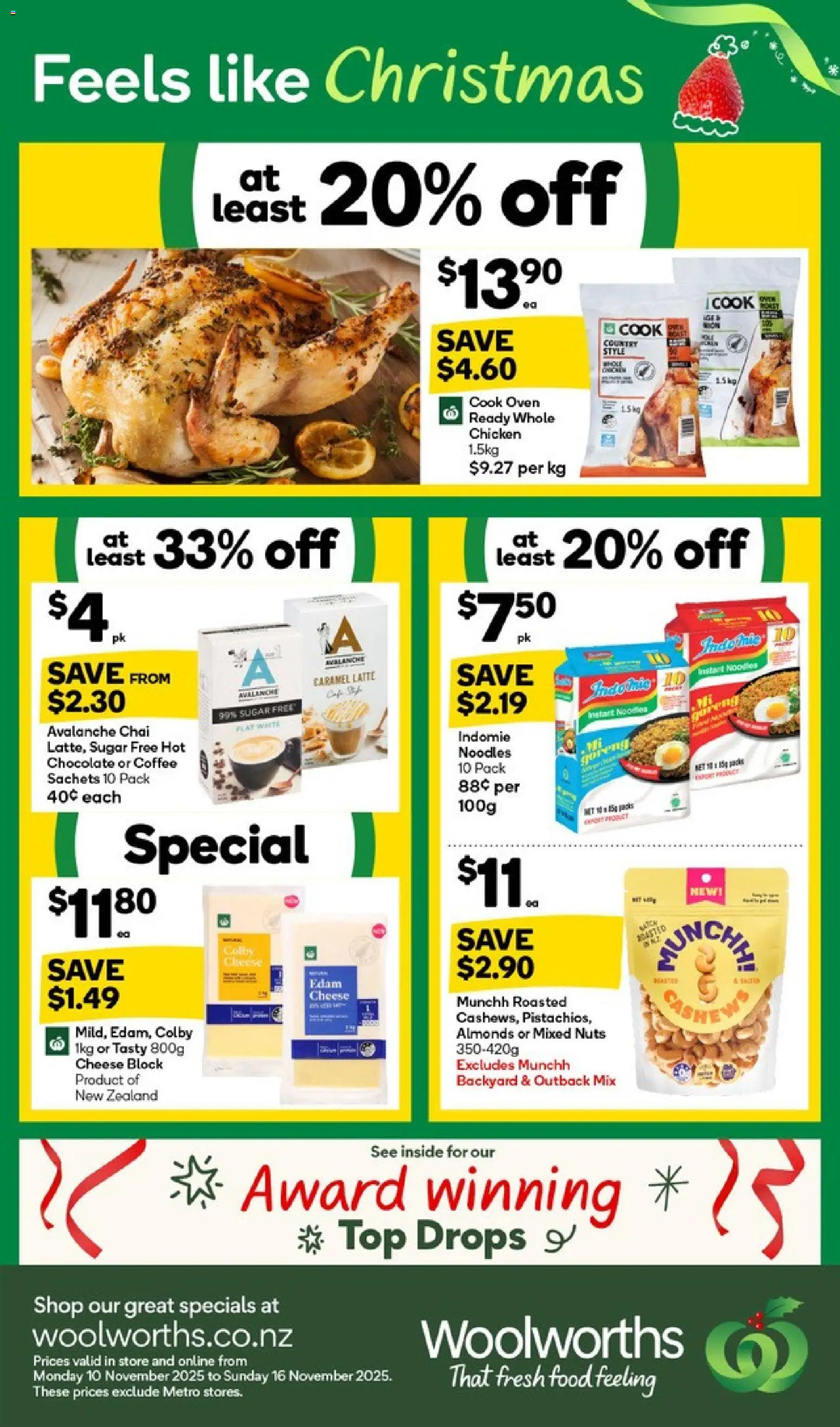 Preview of catalogue Catalogue North Island from shop Woolworths valid 10 Nov 2025