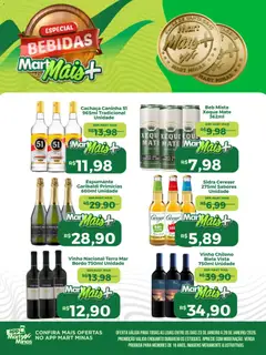 Pré-Visualização do folheto "Ofertas Bebidas" da loja Mart Minas válido a partir de 23/01/2026