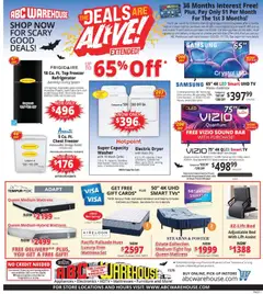 Ad Preview of ABC Warehouse Weekly Ad from 10/26/2025 | Page: 1